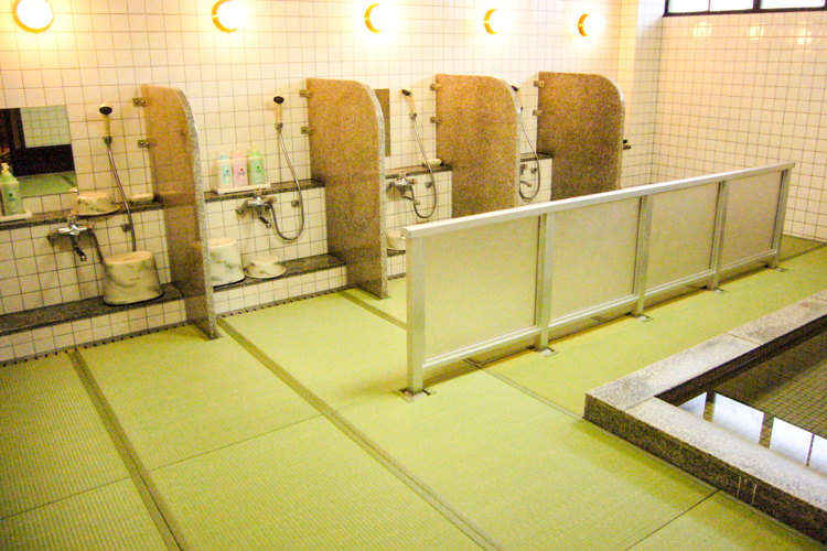 ホテル・旅館・入浴施設向け洗畳の設置・レンタル