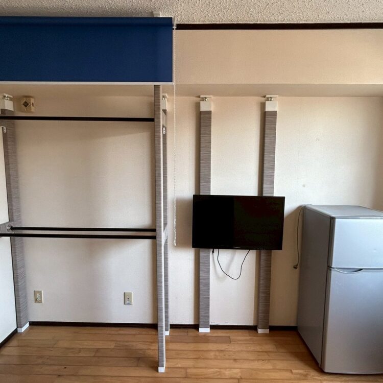 賃貸住宅１K収納量を増やしたい！すっきりと使えて収納抜群！