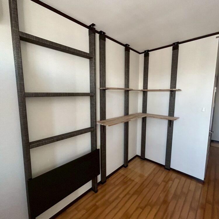 入居率を上げる為に１Kの空間を有効的に使いたい！空間の広がりを持たせます！